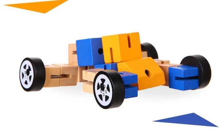 Benny the Wooden Robot Toy