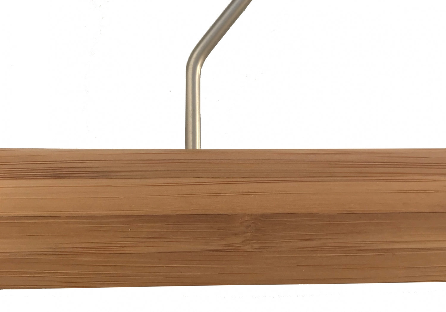 Bamboo Wood Sustainable Clip Bottom Hanger 35cm