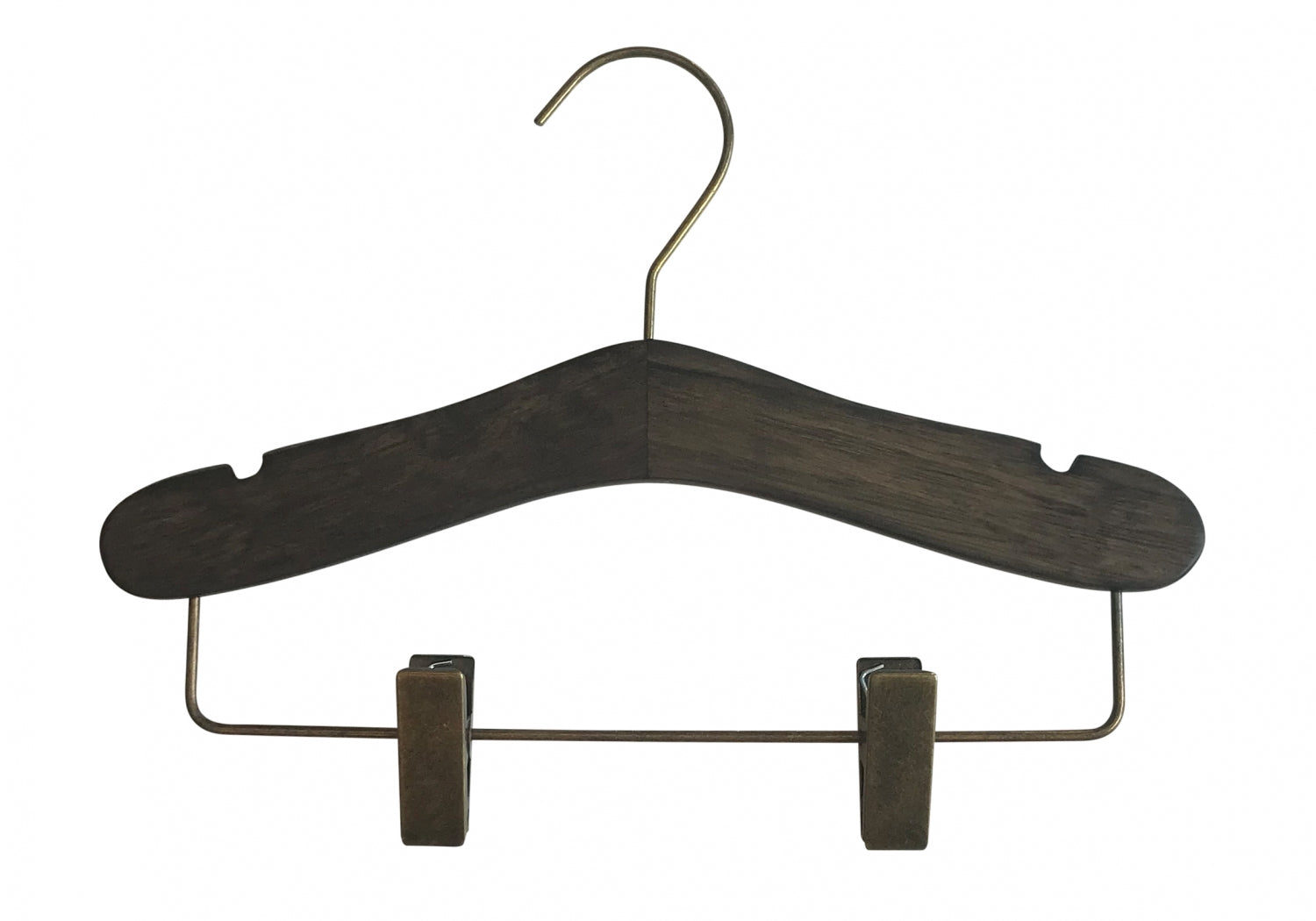 Wooden Antique Kids Top Clip (Gun Metal Hook)