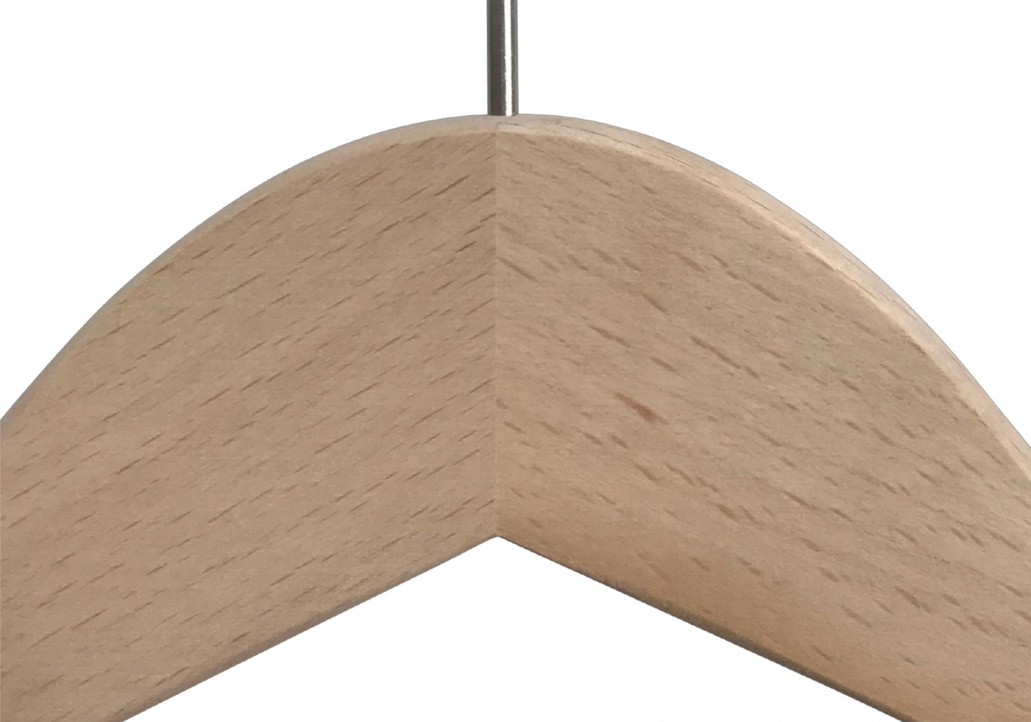 Natural Wooden Jacket Top Coat Hanger 44cm